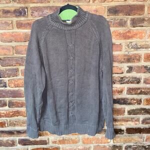 Phys.Sci Brown Turtleneck Knit Pullover Sweater Men's Size Medium